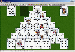 AbSol Free Solitaire - Pyramid (bigger picture)