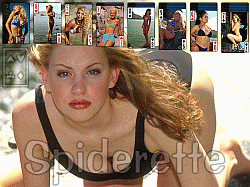 Bikini Solitaire: Spiderette (julycards deck) - click for a larger image