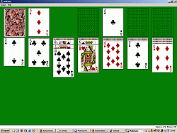 Solitaire with the new cards.dll (larger picture)