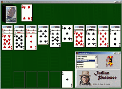 Free Solitaire: Indian Patience - click for a larger picture
